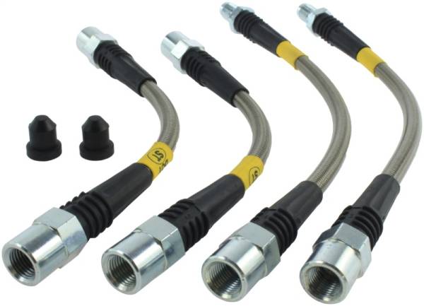 Stoptech - StopTech Audi Rear Stainless Steel Brake Line Kit - 950.33510