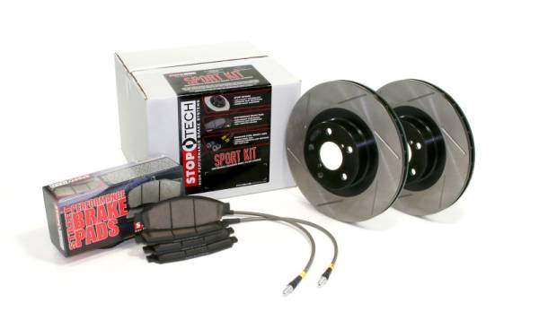 Stoptech - Sport Axle Pack, Slotted, 4 Wheel - 977.34015