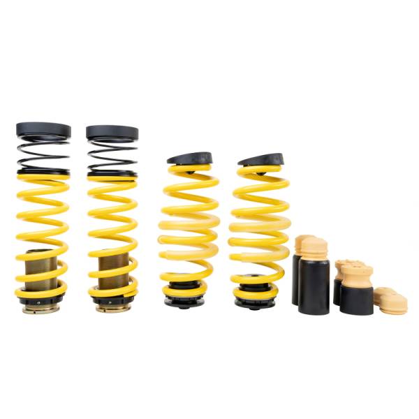 ST Suspensions - ST Audi A4 (B9) Sedan 2WD Adjustable Lowering Springs - 273100BK