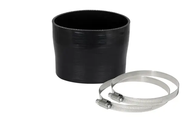 aFe - aFe Magnum FORCE (3-3/4in ID to 3-1/2in ID x 3in L) Straight Reducing Coupler - Black - 59-00086