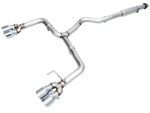 AWE Tuning - AWE Tuning 2022+ VB Subaru WRX Track Edition Exhaust - Chrome Silver Tips - 3020-42979