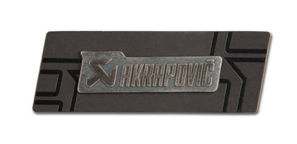 Akrapovic - Akrapovic Silver sign badge - 800912