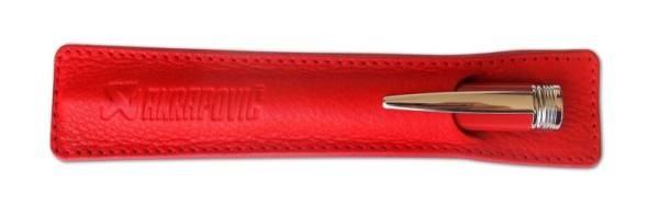 Akrapovic - Akrapovic Leather Pencile sleeve - red - 800943