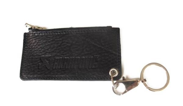 Akrapovic - Akrapovic Leather Zip Keychain - black - 800956