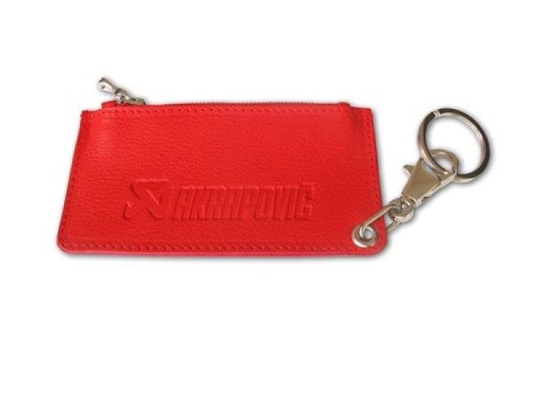 Akrapovic - Akrapovic Leather Zip Keychain - red - 800966