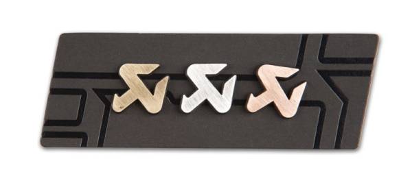 Akrapovic - Akrapovic Cut copper/silver/brass pin set - 800984