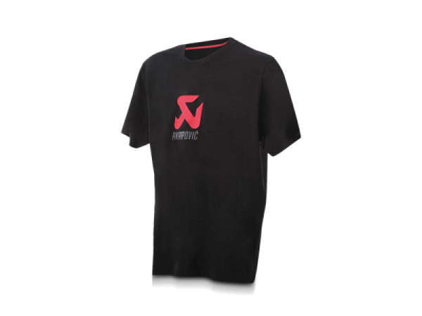 Akrapovic - Akrapovic Mens Logo Black T-Shirt - Small - 801206