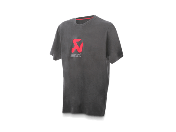 Akrapovic - Akrapovic Mens Logo Grey T-Shirt - L - 801221
