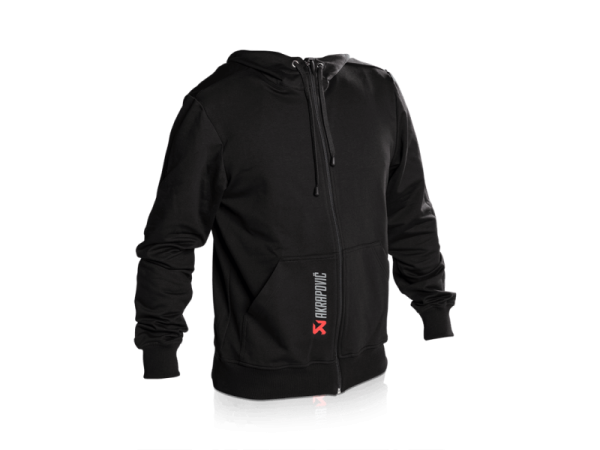 Akrapovic - Akrapovic Mens Akrapovic Logo Black Hoodie - S - 801746