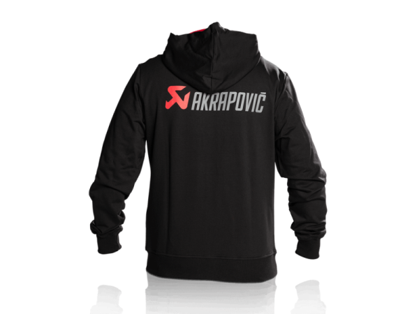 Akrapovic - Akrapovic Mens Akrapovic Logo Black Hoodie - XL - 801749