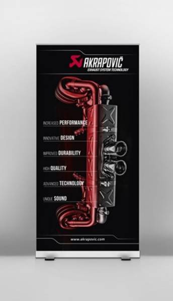 Akrapovic - Akrapovic Pull Up Banner (6 Reasons Why) - 801813