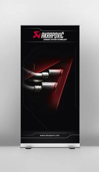 Akrapovic - Akrapovic Pull Up Banner (GTR Tailpipe) - 801817