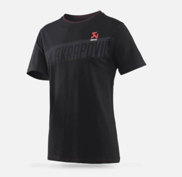 Akrapovic - Akrapovic Mens Corpo T-Shirt Black - M - 802043
