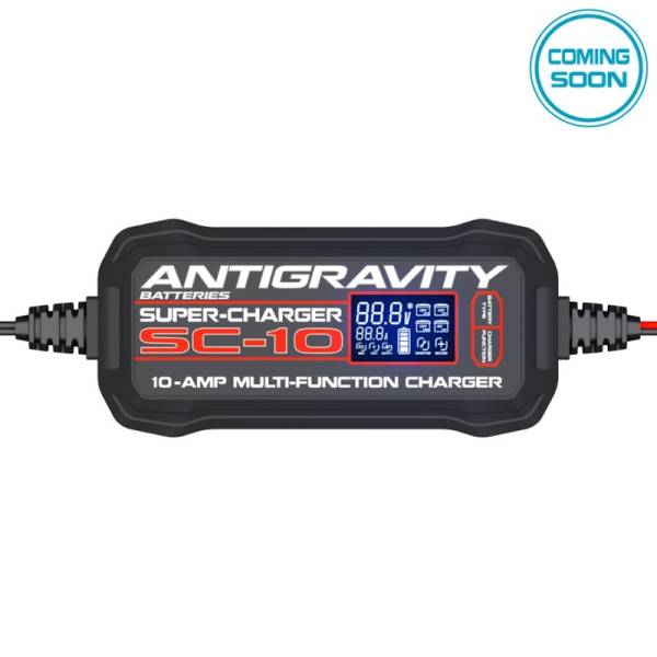Antigravity Batteries - Antigravity SC-10 Super-Charger (Automotive/Motorcycle/Powersport) Battery Charger - AG-BC-SC-10