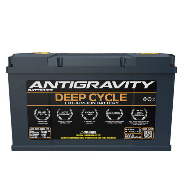 Antigravity Batteries - Antigravity DC-100-V1 Lithium Deep Cycle Battery - AG-DC-100-V1