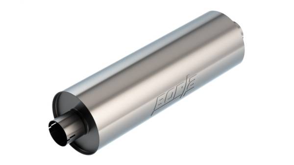 Borla - Borla Specialty Muffler 3in Center In/Out 7.75in Dia. 24in Body 29in OAL Touring Notched - 401662