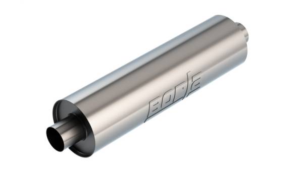 Borla - Borla Specialty Muffler 2.75in Center In/Out 6.75in Dia. 24in Body 29in OAL S-Type Un-Notched - 401664