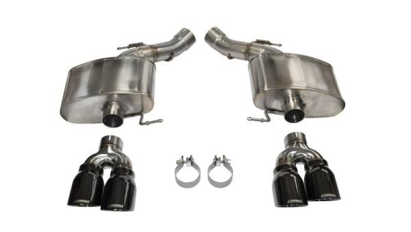 CORSA Performance - Corsa 2012-2017 BMW M6 F12 / F13 / F06 Black Sport Axle-Back Exhaust - 14929BLK
