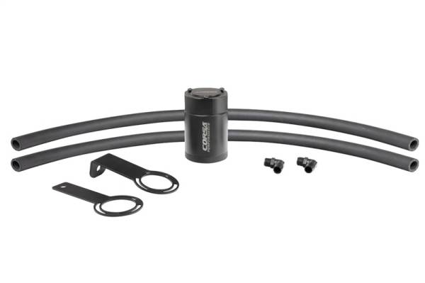 CORSA Performance - Corsa 5/8in Universal 3 oz Aluminum Oil Catch Can with Mounting Brackets - CC0017