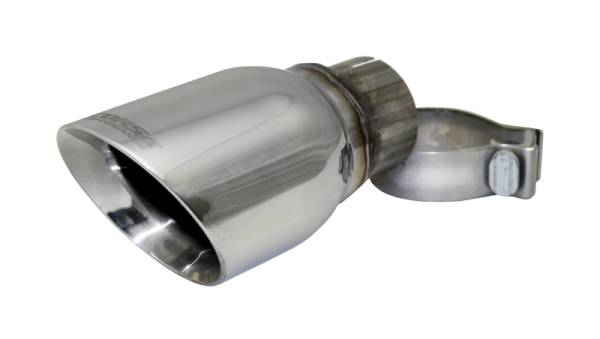 CORSA Performance - Corsa Single Universal 2.5in Inlet / 4in Outlet Polished Pro-Series Tip Kit - TK004