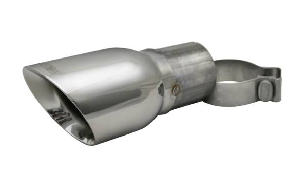 CORSA Performance - Corsa Single Universal 2.75in Inlet / 4in Outlet Polished Pro-Series Tip Kit - TK005