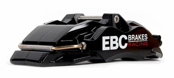 EBC - EBC Racing 14-19 BMW M3 F80/F82/F87 3.0T Black Apollo-6 Front Right Caliper - BC6104BLK-R