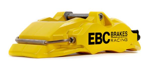 EBC - EBC Racing 14-19 BMW M3 F80/F82/F87 3.0T Yellow Apollo-6 Front Right Caliper - BC6104YEL-R