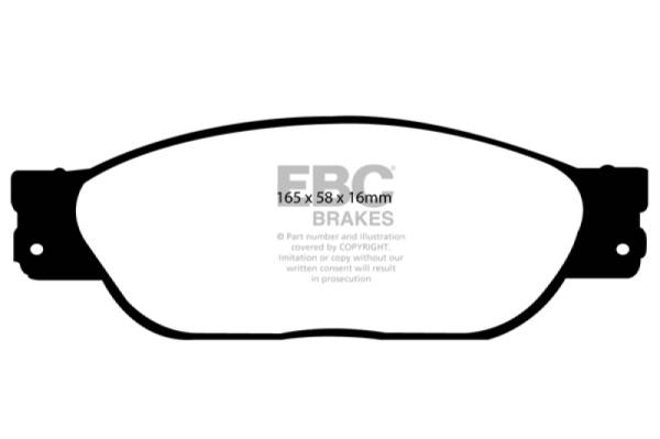 EBC - EBC Brakes Greenstuff 2000 Series Sport Pads - DP21220/2