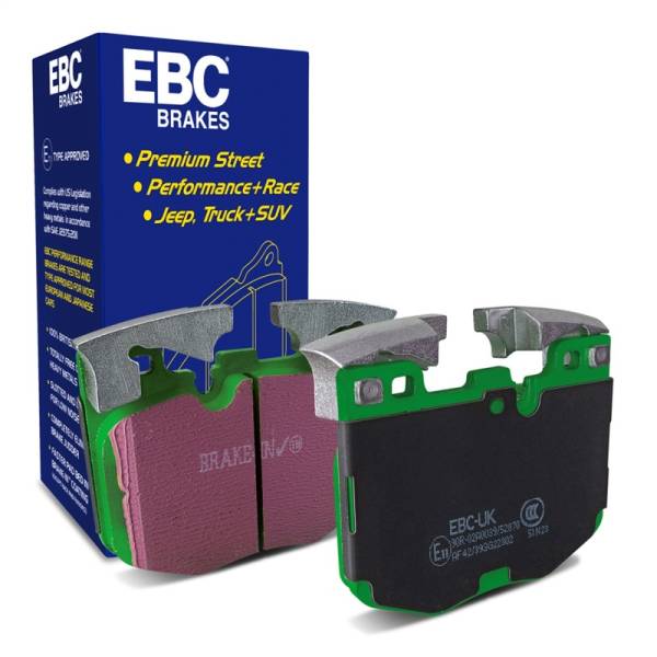 EBC - EBC 2017+ BMW 530 2.0L Turbo (G30) Greenstuff Front Brake Pads - DP22302
