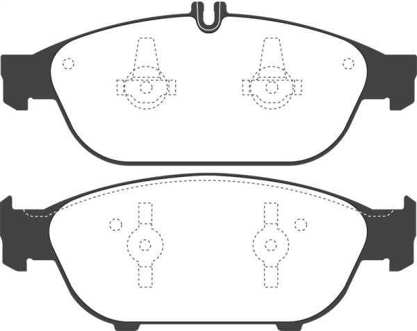 EBC - EBC 12+ Mercedes-Benz E550 4.6 Twin Turbo Coupe Redstuff Front Brake Pads - DP32169C