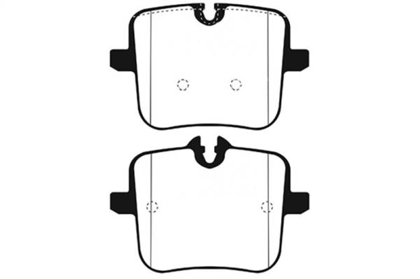 EBC - EBC 2018+ BMW M5 4.4TT (F90) Redstuff Rear Brake Pads - DP32320C