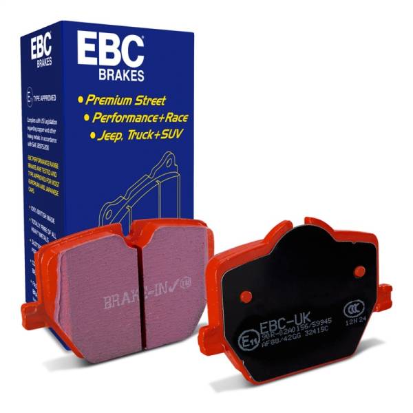 EBC - EBC 2019+ Toyota GR Supra (w/13.6in Rear Rotor) Redstuff Rear Brake Pads - DP32415C