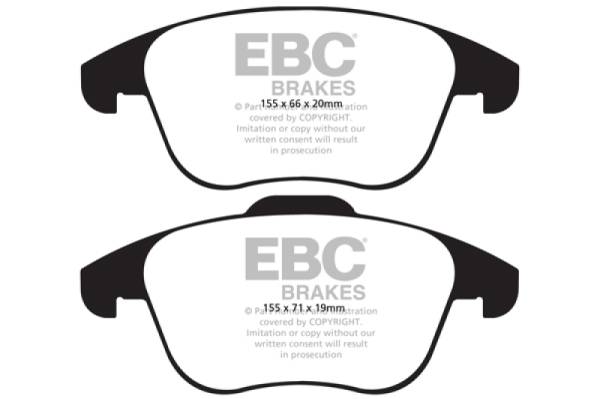 EBC - EBC 15 and up Audi Q3 2.0 Turbo Yellowstuff Front Brake Pads - DP41997R