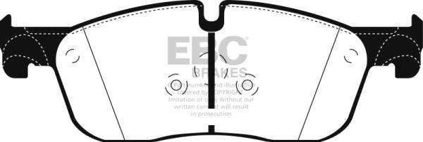 EBC - EBC 2016+ Land Rover Range Rover Evoque 2.0L Turbo Yellowstuff Front Brake Pads - DP42255R