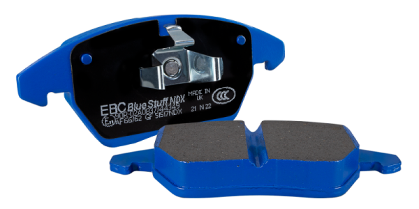 EBC - EBC Racing 12-19 BMW 3-Series (F30/F31/F34) Apollo-4 Caliper Bluestuff Racing Brake Pad - DP5002SS