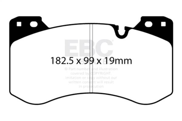 EBC - EBC 2021+ BMW M3/M4 3.0TT (G80/G82/G83) Bluestuff Front Brake Pads - DP52454NDX