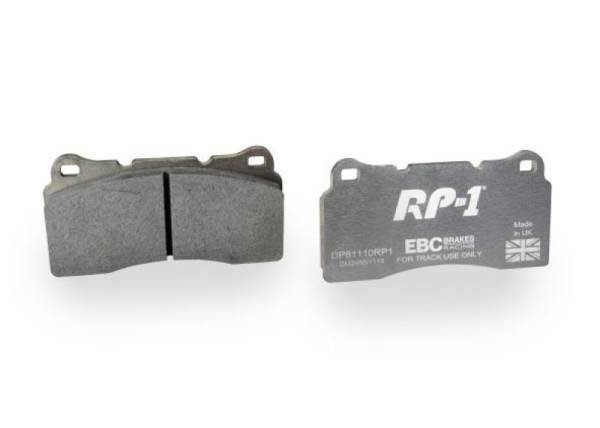 EBC - EBC Racing 2017+ Tesla Model 3 (RWD) RP-1 Front Brake Pads - DP81110RP1