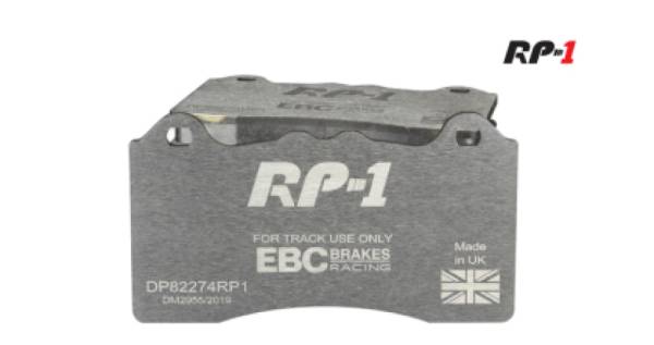 EBC - EBC Racing 2019+ BMW Z4 G29 / 2020+ Toyota GR Supra 2.0T RP-1 Race Front Brake Pads - DP82245RP1