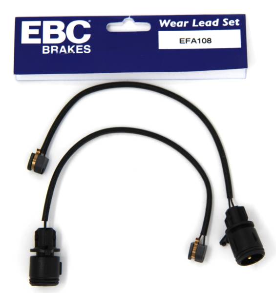 EBC - EBC 90-92 Audi V8 3.6L (UFO Rotors) Front Wear Leads - EFA108