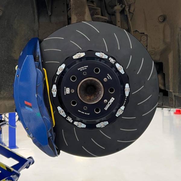 EBC - EBC Racing 11-19 BMW M5/M6 4.4L (F10/F12/F13/F06) 2 Piece SG Racing Front Rotors - SG2F023