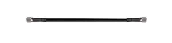Goodridge - Goodridge 10in Universal Brake Line Assembly w/SS Fittings & Black Hose - 30310TC-BK