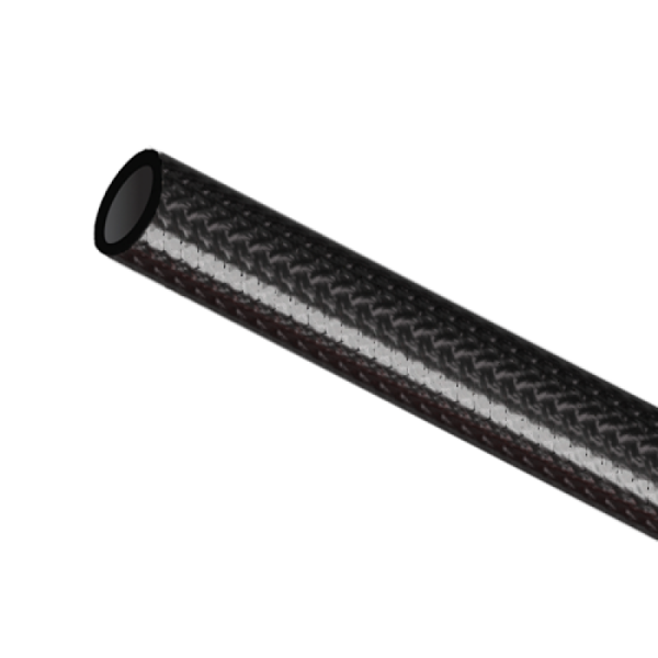 Goodridge - Goodridge Universal 600 Series PTFE Hose - 12ft (Carbon) - 600-02CB-12