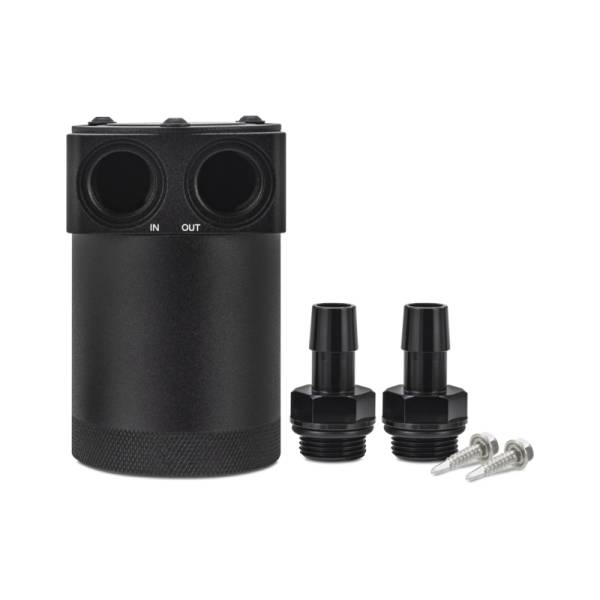 Mishimoto - Mishimoto Parallel Port Universal Baffled Oil Catch Can - MMBCC-PPTWO