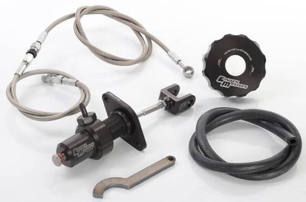 Clutch Masters - Clutch Masters 17-21 Honda Civic Type R 2.0L Turbo .75in Bore Master Cylinder Upgrade Kit - Black - MC08520-BK