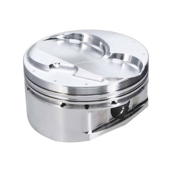 JE Pistons - JE Pistons Chevrolet Small Block  4.125in Bore 1.062in CH -4.50 CC  Piston Kit - Set Of 8 - 377980