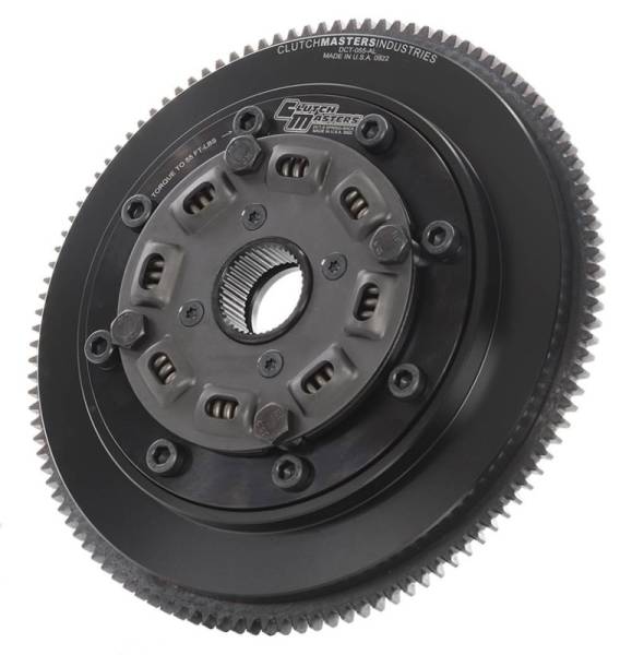 Clutch Masters - Clutch Masters 08-09 BMW E90 335i 3.0L 7-Speed DCT Aluminum Flywheel w/Sprung Hub - DCT-055-AL