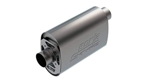 Borla - Borla CrateMuffler LS3 3in Offset/Center 14in x 4.35in x 9.10in Oval Muffler S-Type - 400957