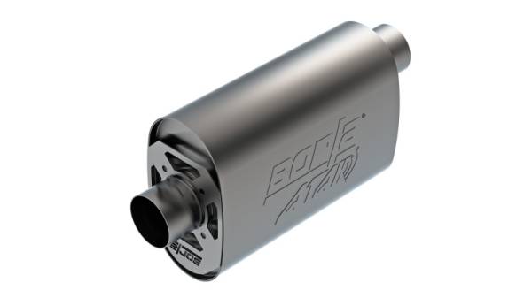 Borla - Borla CrateMuffler LS3 3in Offset/Center 14in x 4.35in x 9.10in Oval Muffler ATAK - 400958