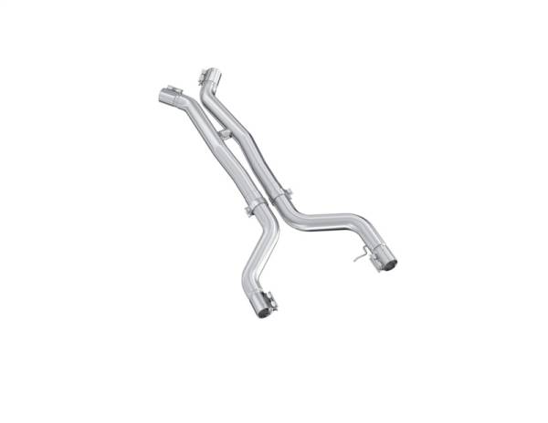 MBRP - MBRP 23-25 BMW M2 (G87) 3in Resonator Bypass Pipe - T304 Stainless Steel - S4504304