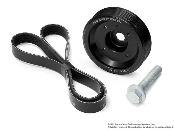 Neuspeed - Neuspeed Power Pulley Kit 2009-2012 Audi A4 B8 FWD Quattro 2.0T FSI, 2010-2012 Audi A5 Quattro 2.0T FSI  - 62.02.93